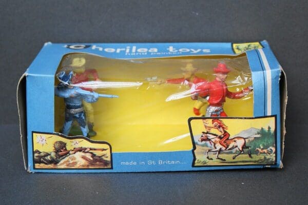 **SALE** Cherilea 60mm Wild West Cowboy Box Set