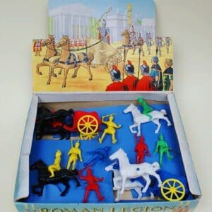 SOLD Poplar Plastic Roman Legion Box Set - Very Rare!