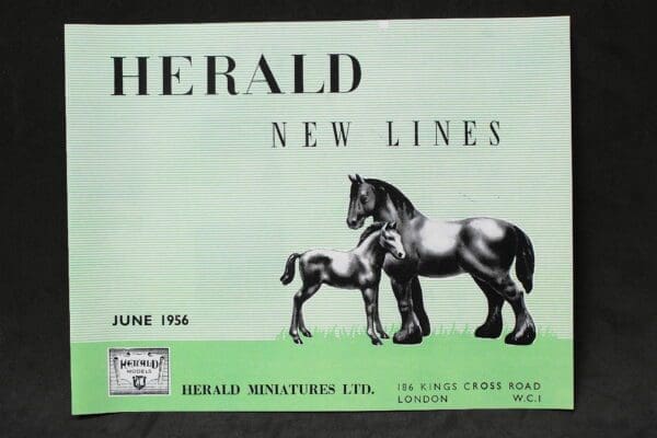 Herald New Lines Leaflet (June 1956) Facsimile