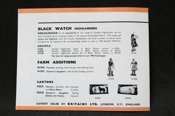 Herald New Lines Leaflet (Feb 1956) Facsimile - Image 3