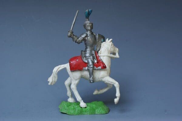 Crescent Mounted Knight with Sword & Shield - RARE!