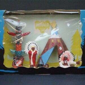 SOLD Herald Indian Encampment - Mint Boxed!