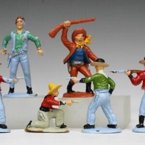 SOLD Charbens Wild West 6 Cowboys