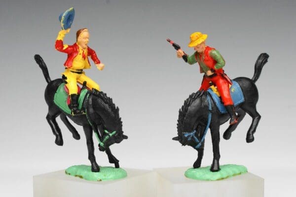 SOLD Charbens Cowboys with Bucking Broncos