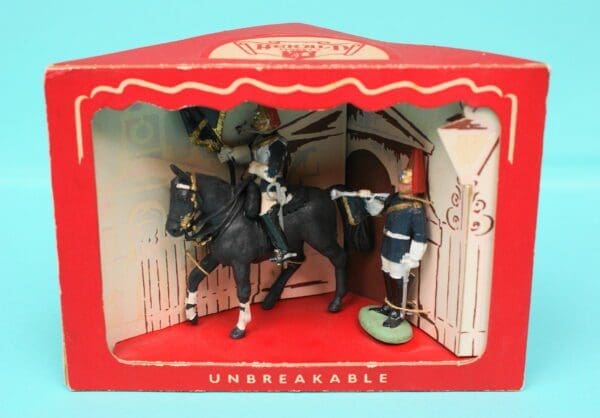 SOLD Herald Zang Horse Guards Triangular Display Box
