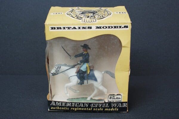 SOLD Swoppet ACW Union Cavalry Officer - Window Box!