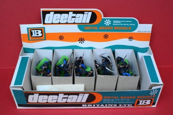 SOLD Britains Deetail Federal Infantry - Counter Trade Pack