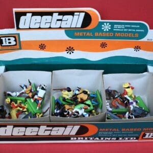 SOLD Britains Deetail Apache Indians - Counter Trade Box
