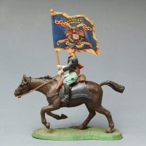 SOLD Swoppet ACW Union Cavalry Standard Bearer