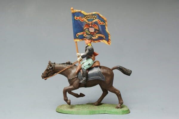 SOLD Swoppet ACW Union Cavalry Standard Bearer