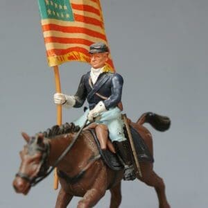 SOLD Swoppet ACW Union Cavalry Standard Bearer #2