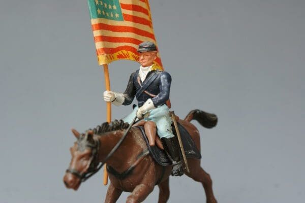 SOLD Swoppet ACW Union Cavalry Standard Bearer #2