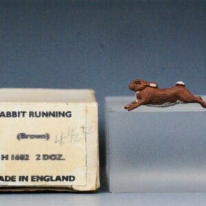 SOLD Herald Rabbit Running (Brown) 1958 Trade Box
