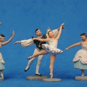 SOLD Herald Zang BLUE Ballet Dancers Loose Set