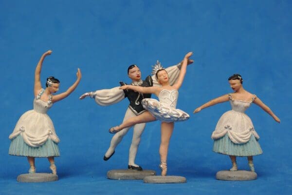 SOLD Herald Zang BLUE Ballet Dancers Loose Set