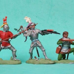 SOLD Swoppet Knights 3 Figure Loose Set #4