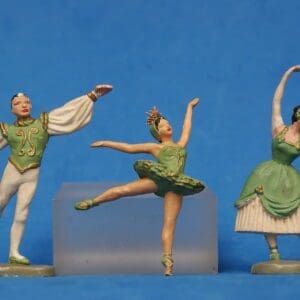 SOLD Herald Zang Ballet Dancers - Sought After GREEN!