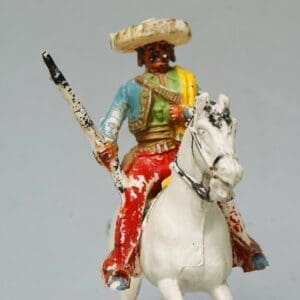 Cherilea 54mm Mounted Mexican in Poncho - SCARCE!