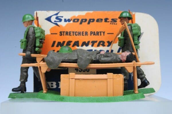 SOLD Swoppet Infantry in Action Stretcher Party