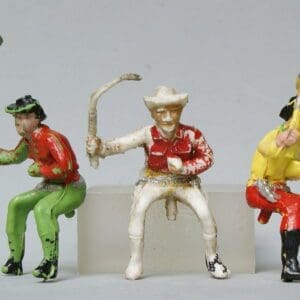 NEW! Cherilea 60mm Cowboy Wagon Drivers with Whips