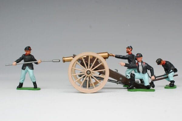 SOLD Britains ACW Federal Forces Gun & Crew