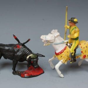 Cherilea Bullfight Set: Picador & Bull