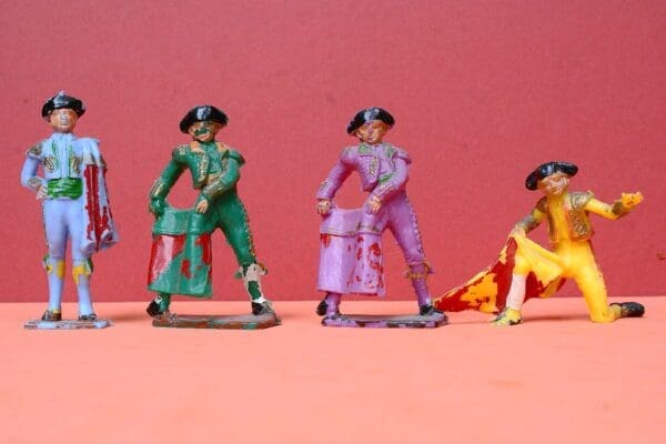 Cherilea Bullfight Set: 4 Toreadors
