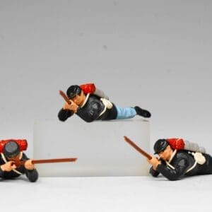 SOLD Britains "Eyes Right" ACW Union Infantry Lying Firing