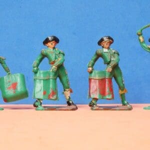 Cherilea Bullfight Set: Matadors (GREEN Plastic)