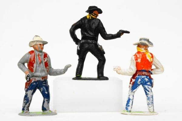 JUST IN! Timpo Early Plastic Cowboys from Lead Moulds