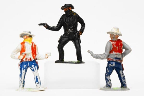 JUST IN! Timpo Early Plastic Cowboys from Lead Moulds - Image 3