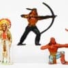 SOLD Timpo Indians - Group of 3 (Hollowcast Moulds)