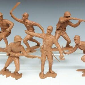 SOLD Marx UK Set of Japanese Large Scale Soldiers