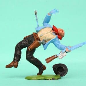 SOLD Herald Swoppet Cowboy Wounded with Arrow