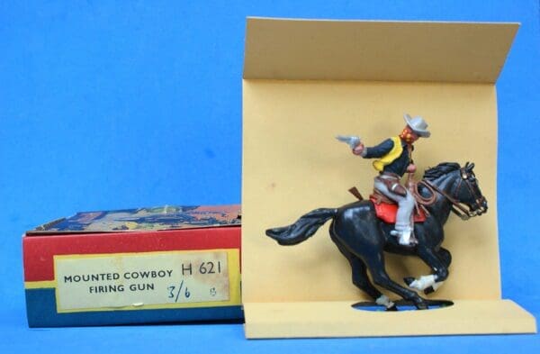 SOLD Herald Zang Mounted Cowboy Firing Gun - VNMB! - Image 4