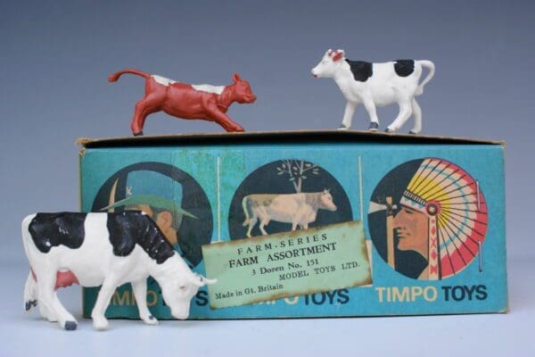 SOLD Timpo Farm Assortment Trade Box - Great Find!