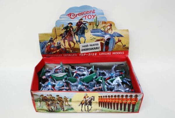SOLD Crescent Shop Counter Pack Medieval Knights - Rare!