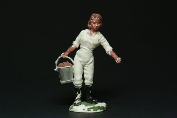 SOLD Herald Landgirl RARE White Polythene