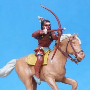 Herald Zang Mounted Indian with Bow & Arrow, Unboxed #1