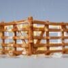 SOLD Taylor & Sons Farm MARBLED Fence Enclosure - RARE!
