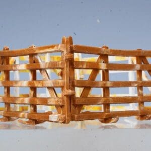 SOLD Taylor & Sons Farm MARBLED Fence Enclosure - RARE!