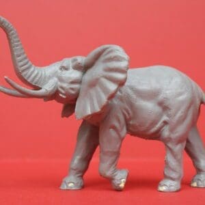 SOLD Timpo Zoo Animals Elephant - Darker Grey