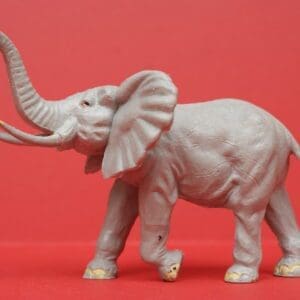 SOLD Timpo Zoo Animals Elephant - Lighter Grey