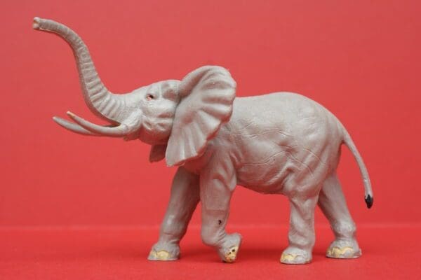 SOLD Timpo Zoo Animals Elephant - Lighter Grey