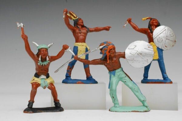 SOLD Hilco 60mm Indians Set of 4