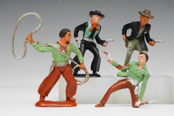 SOLD Hilco 60mm Cowboys Set of 4