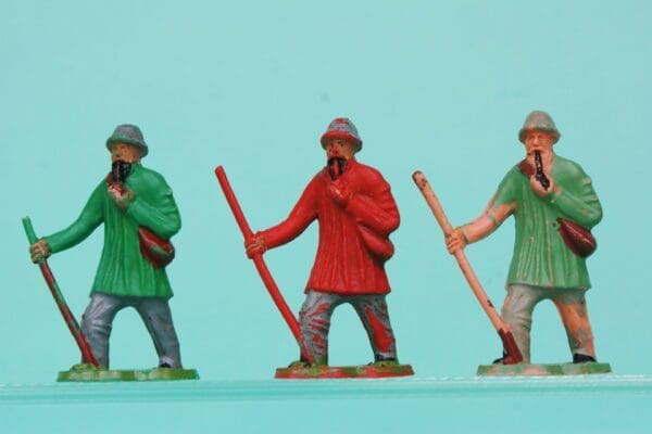 SOLD Timpo Farm Shepherd - Colour Variants!