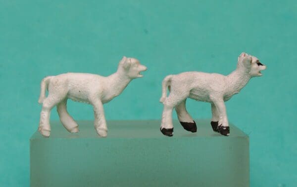 NEW! Herald Farm Lamb Standing - UNPAINTED