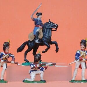 SOLD Timpo Battle of Waterloo Mounted Napoleon & Imperial Guard
