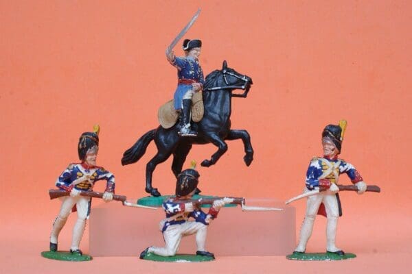 SOLD Timpo Battle of Waterloo Mounted Napoleon & Imperial Guard